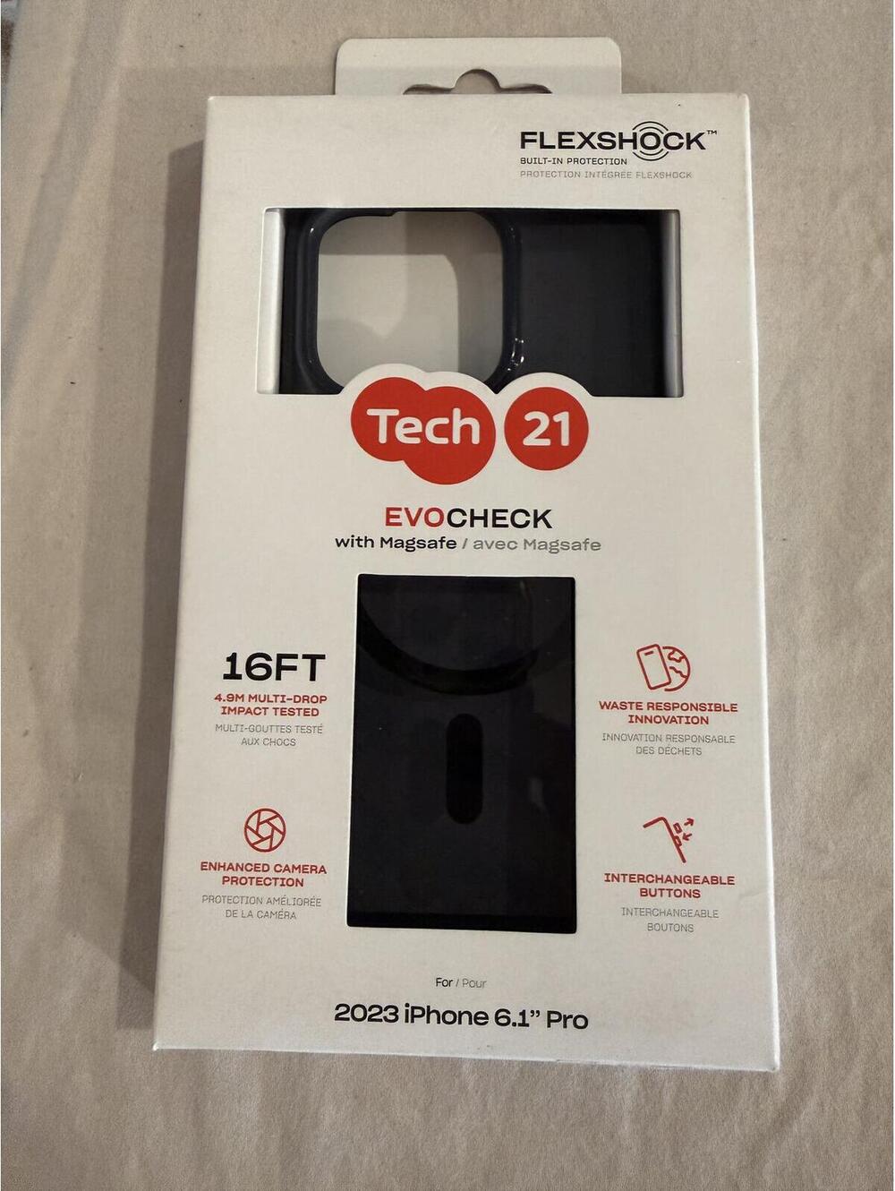 Tech21 Evocheck iPhone 15 Pro Case